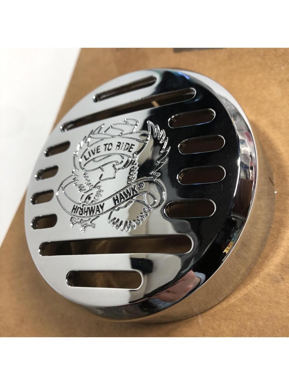 Highway Hawk 69-131 ABS Chrome Horn grill, original packing, open box